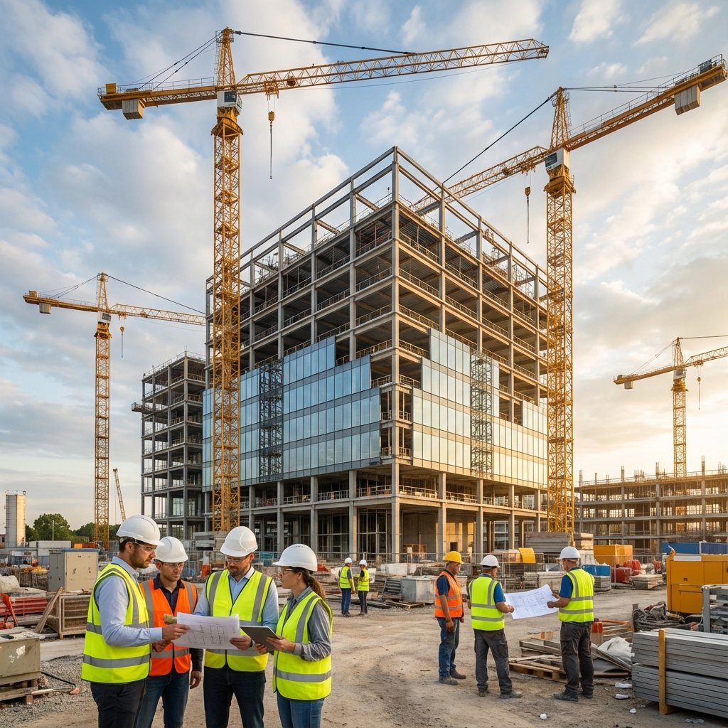 الأعمال الإنشائية والمقاولات العامة